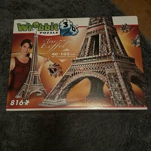 Wrebbit 3D puzzle Eiffel Tower brand new